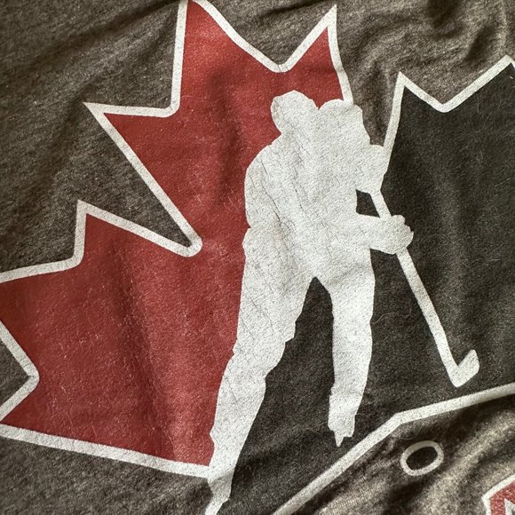 4/$20 Hockey Canada T Shirt (Gray, Small) - Picture 3 of 7